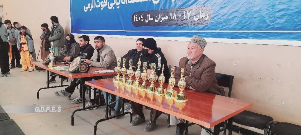 ميدان وردگ کې د څلورو ولايتونو ترمنځ د ووشو سيالۍ پای ته ورسېدې