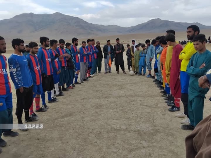 دایکندی؛ مسابقات فوتبال با اشتراک شانزده تیم در ولسوالی کجران آغاز گردید