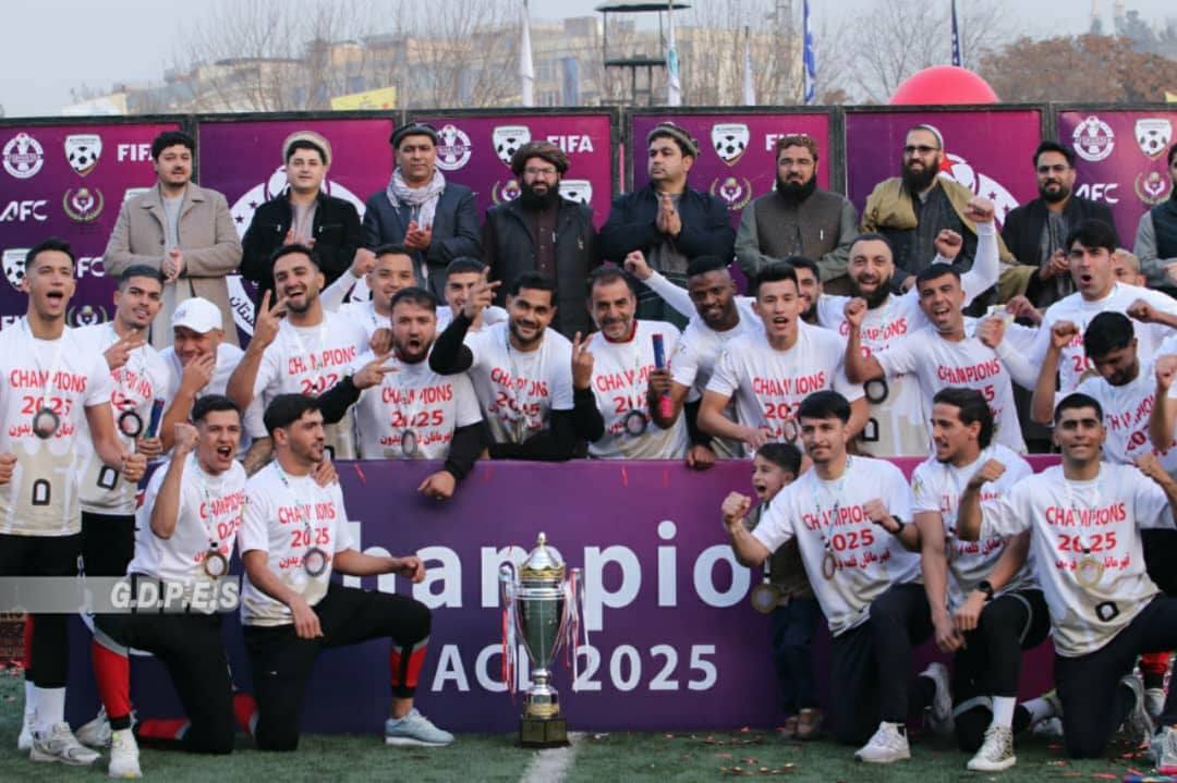 کابل؛ فصل پنجم لیگ قهرمانان فوتبال کشور با قهرمانی تیم ابو مسلم فراه به پایان رسید