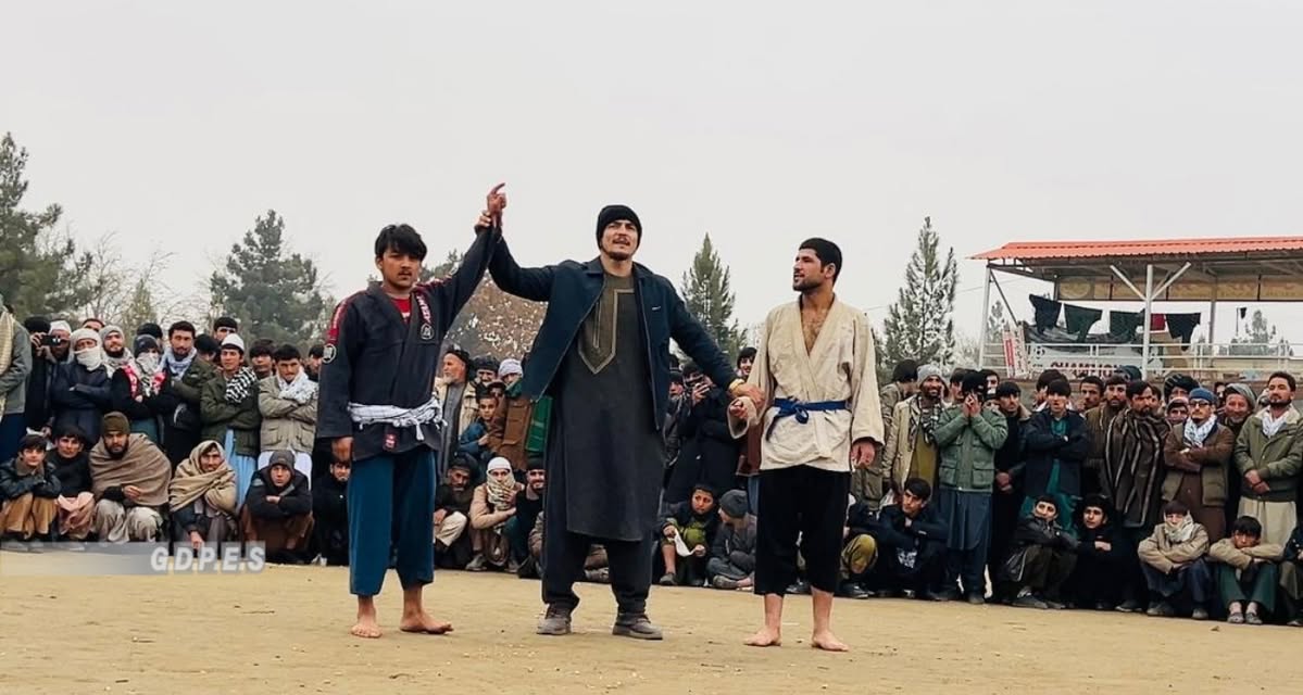 مسابقات پهلوانی کورش در شهر تالقان ولایت تخار برگزار گردید