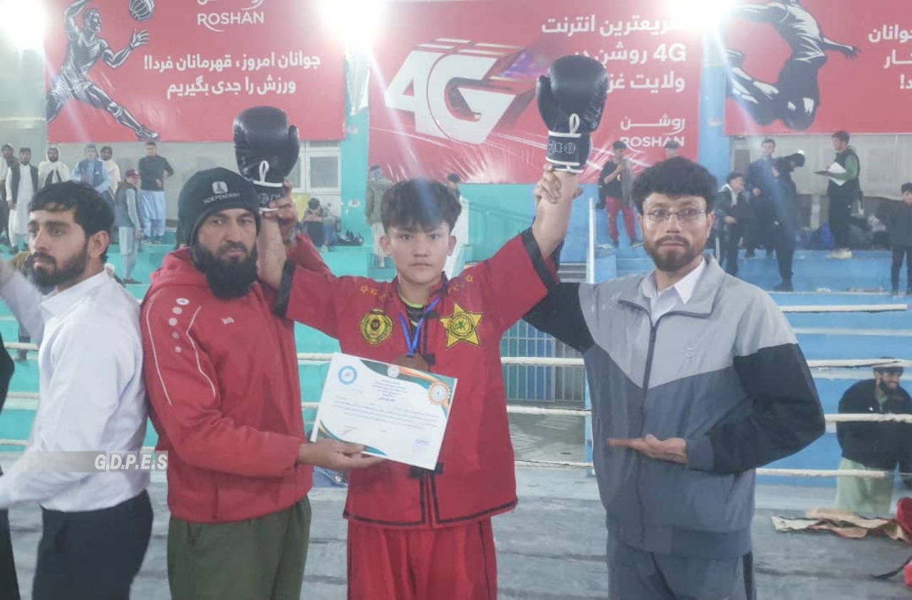 اولین دور مسابقات سبک نینجای ورزش‌های رزمی میان چهار ولایت در غزنی برگزار گردید
