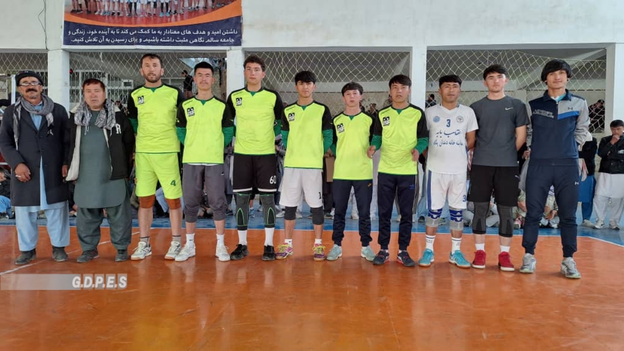 غزنی؛ مسابقات والیبال با اشتراک ۲۹ تیم با قهرمانی تیم ناوه بابه به پایان رسید