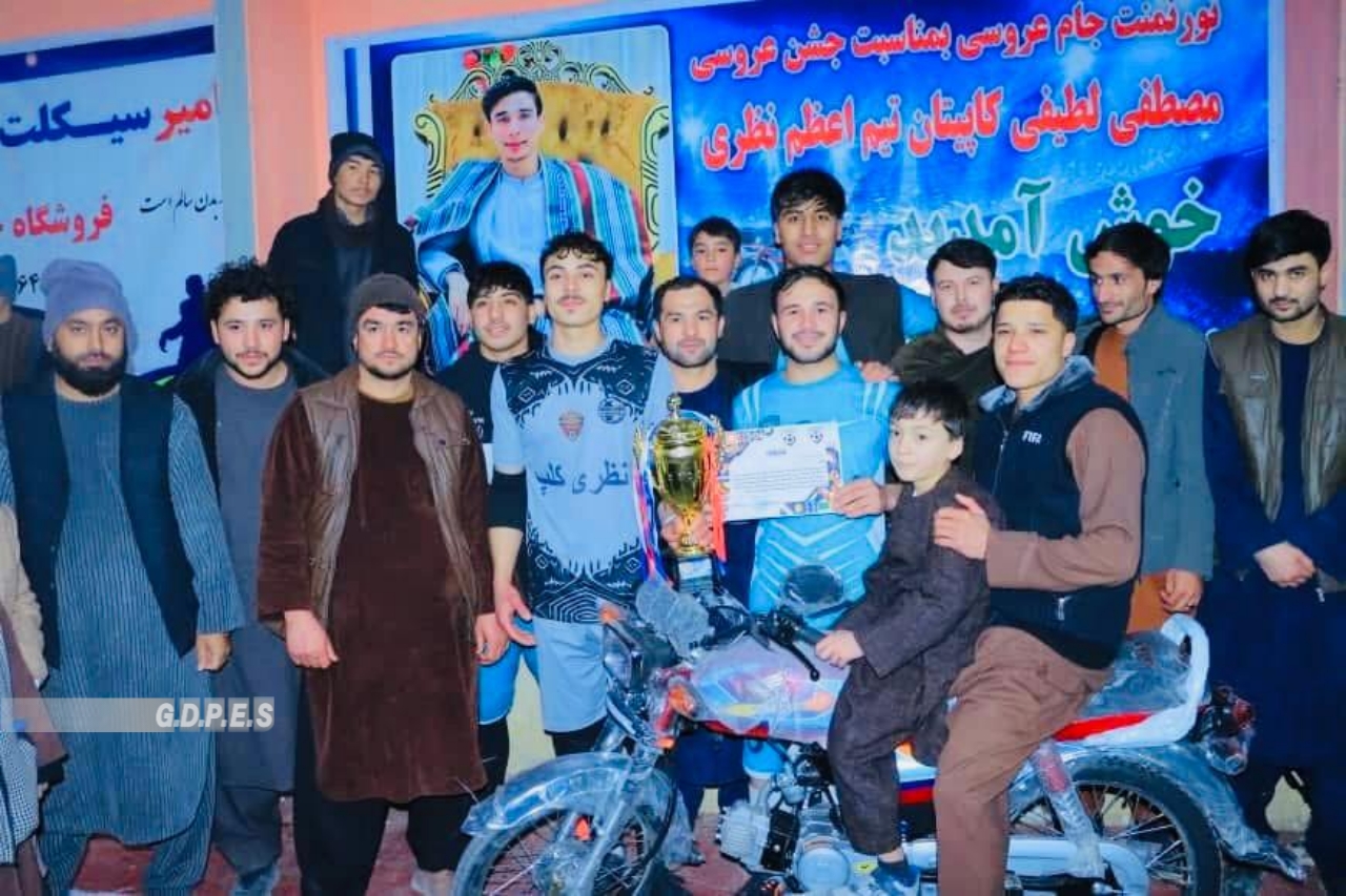 تیم صداقت نظری قهرمان مسابقات جام هم‌بستگی فوتسال ولایت جوزجان شد