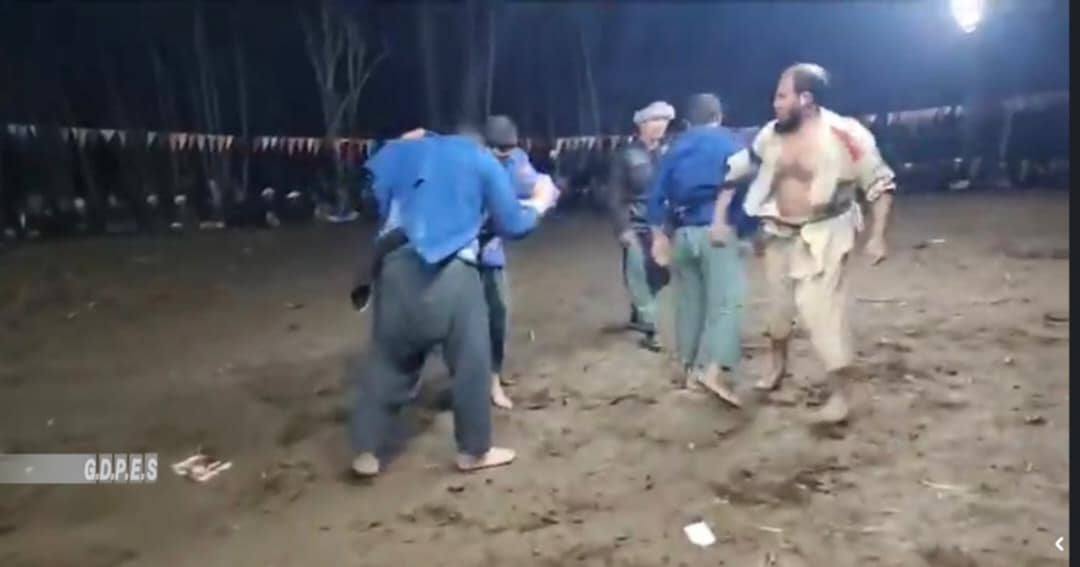 بلخ؛ شور تپې ولسوالۍ کې د ٦٠ کورشکارانو ترمنځ د کورش سیالۍ ترسره شوې