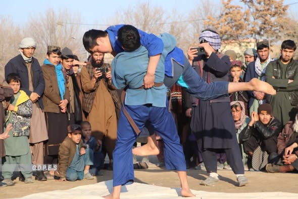 سرپل؛ برگزاری رقابت‌های جودو میان ۵۰ تن در شهر سرپل