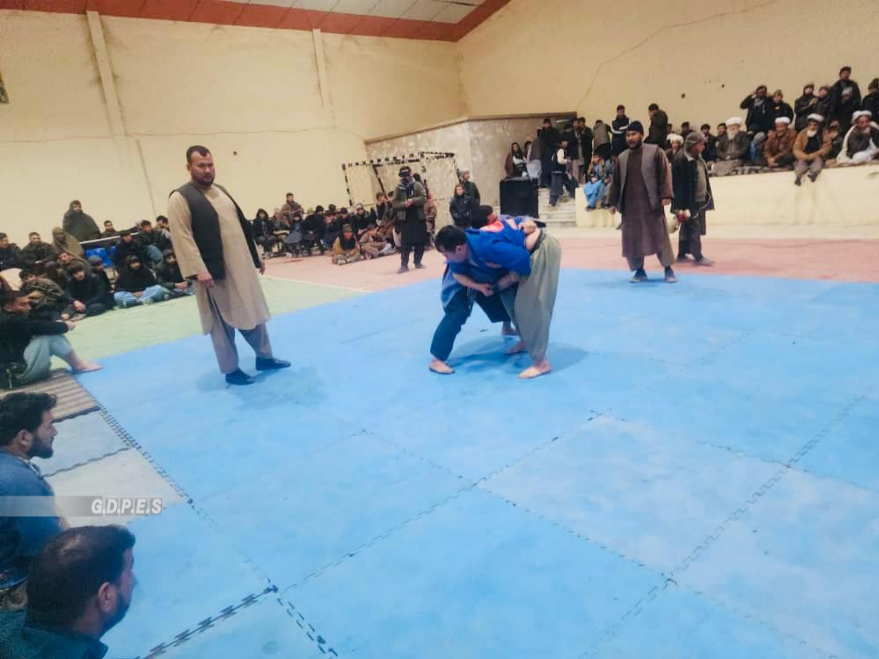 مسابقات کورش با اشتراک شصت ورزشکار در شهر شبرغان ولایت جوزجان برگزار گردید