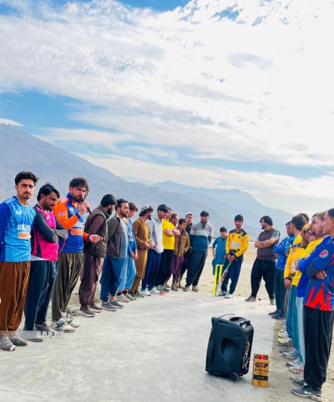 کونړ؛ څوکۍ ولسوالۍ کې د شپږو لوبډلو ترمنځ د ټېپ بال کرېکټ سیالۍ پیل شوې