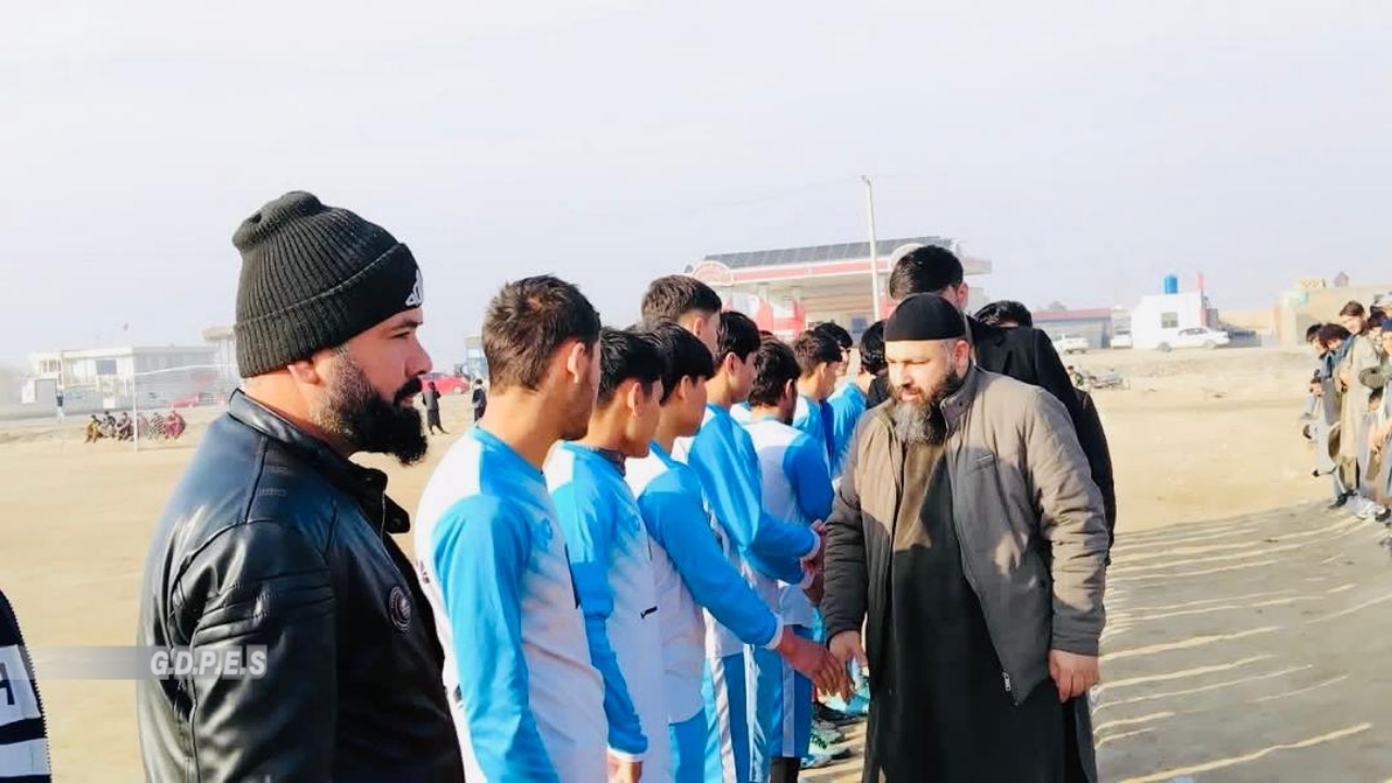 جوزجان؛ رقابت های فوتبال با اشتراک ۱۰ تیم در شهر شبرغان آغاز شد