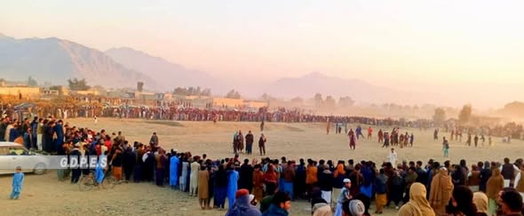 ننګرهار؛ ګوشتې ولسوالۍ کې د ۵۶ لوبډلو ترمنځ د ټېپ بال کرېکټ سیالۍ پای ته ورسېدې