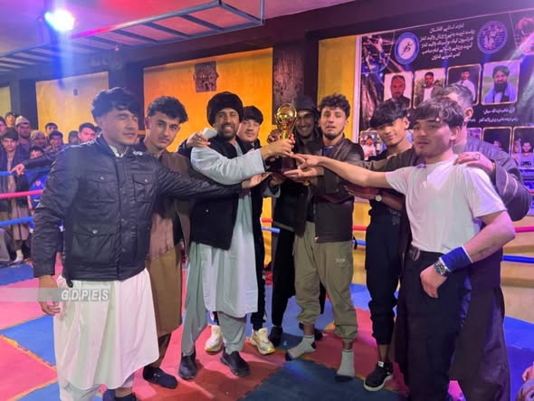 مسابقات کیک بوکسینگ با اشتراک ۴۵ ورزشکار در ولسوالی امام صاحب ولایت کندز برگزار گردید