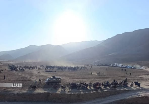 #سمنګان؛ مسابقات توپ‌دنده با اشتراک ۱۰ تیم در ولسوالی دره صوف پائین پایان یافت