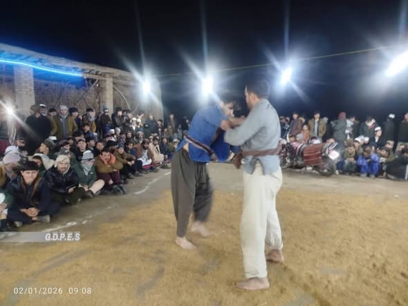 کندز؛ امام صاحب ولسوالۍ کې د ۵۰ کورشکارانو ترمنځ د کورش ازادې سيالۍ ترسره شوې