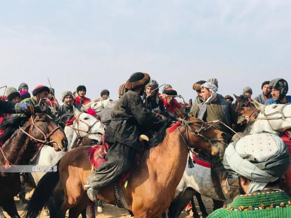 بغلان؛ رقابت های بزکشی با اشتراک ۵۰ تن در ولسالی بغلان مرکزی پایان یافت