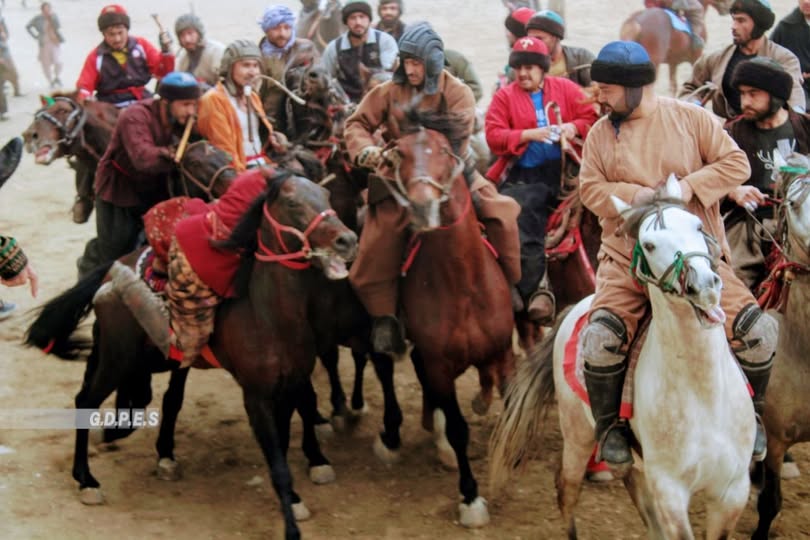 بلخ ؛ برگزاری رقابت‌های بزکشی میان ۱۵۰ چاپنداز در شهر مزار شريف