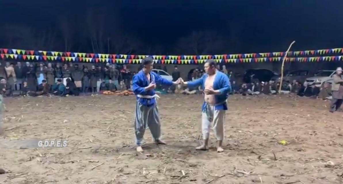 بلخ کې د ۷۰ پهلوانانو ترمنځ د کورش سيالۍ وشوې