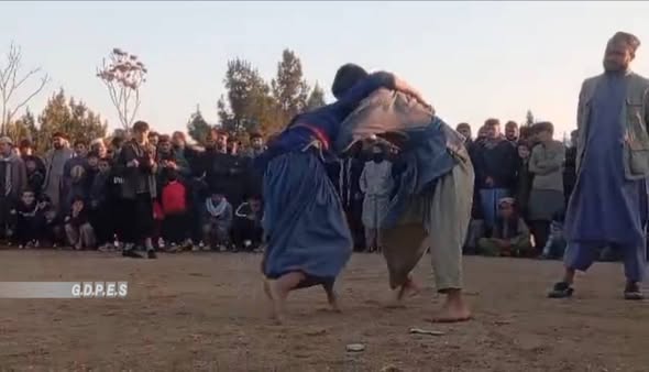 کندز کې د ۴۰ پهلوانانو ترمنځ د کورش سيالۍ وشوې