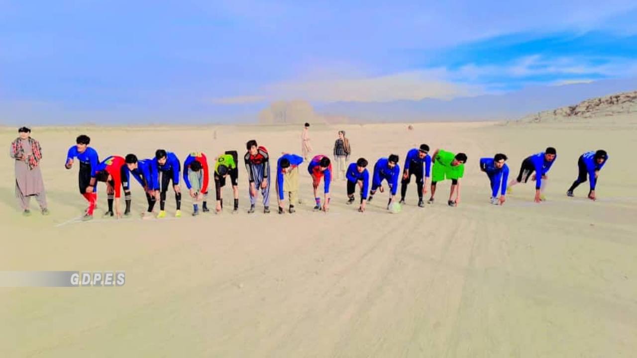 زابل کې د ٣٠ ورزشکارانو ترمنځ د ځغاستې سیالۍ وشوې