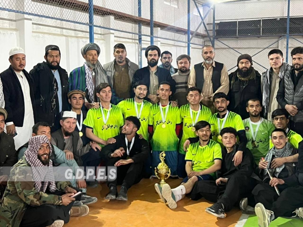 بغلان؛ رقابت‌های فوتسال با اشتراک ۸ تیم در ولسوالی برکه پایان یافت