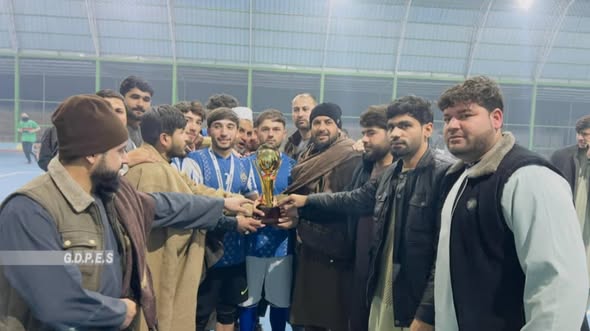 کندز؛ پایان مسابقات پیش فصل لیگ برتر فوتسال در ولسوالی امام صاحب