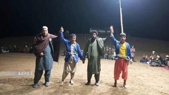 مسابقات کورش با اشتراک هفتاد ورزشکار در ولسوالی قلعه زال ولایت کندز برگزار گردید