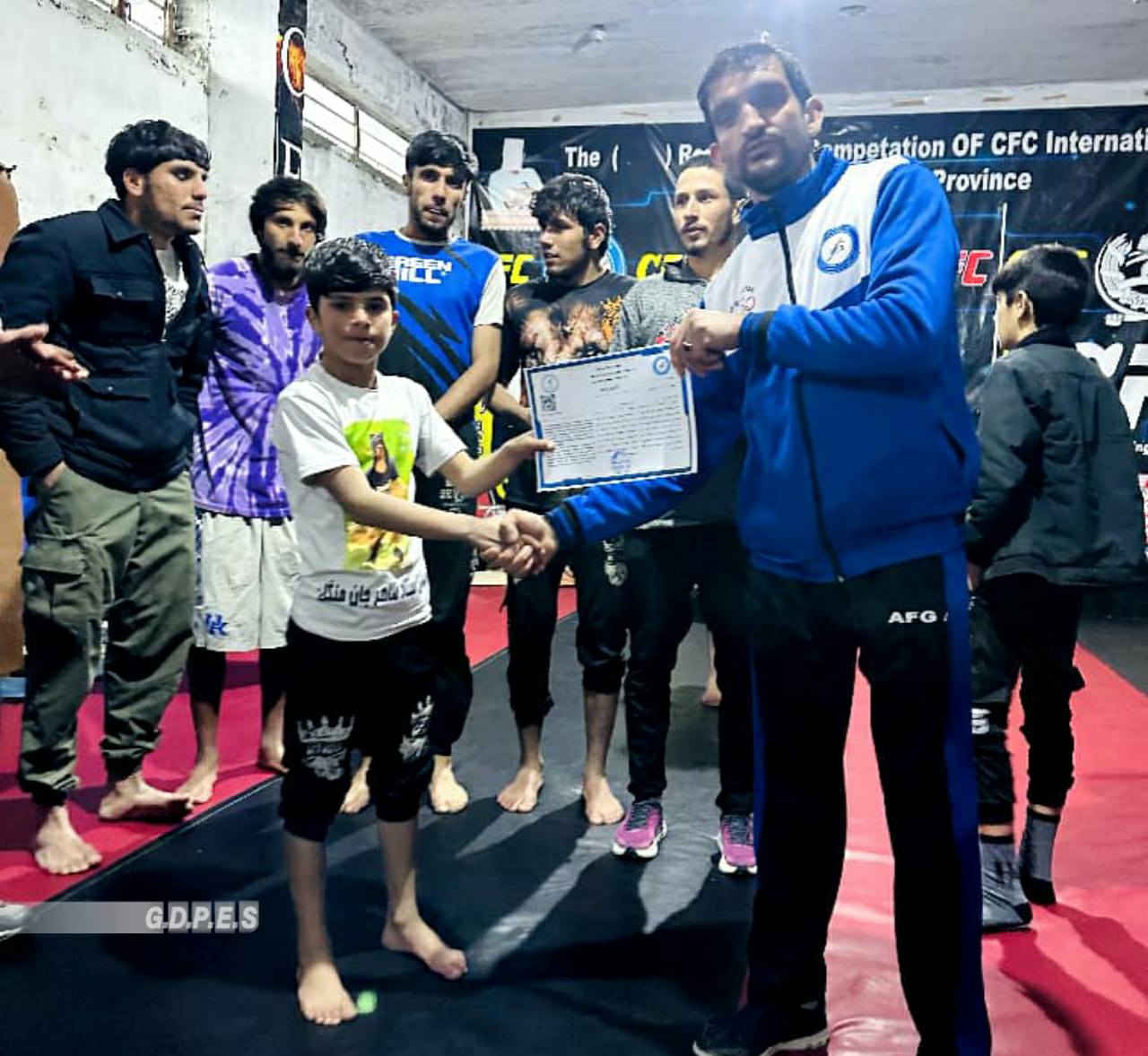 پکتیا کې د ۳۵ ورزشکارانو ترمنځ د جمناستیک سیالۍ وشوې 