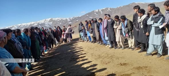 مسابقات پرتاب سنگ میان نوزده ورزشکار در ولسوالی کیتی ولایت دایکندی برگزار گردید