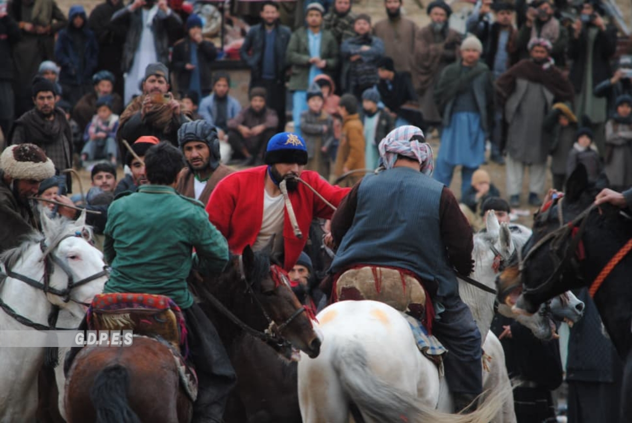 فاریاب؛ خواجه سبز پوش ولسوالۍ کې د ۴۵ چاپندزانو ترمنځ د وزلوبې سیالۍ وشوې