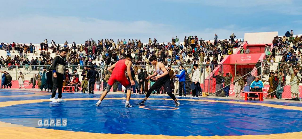 ننګرهار؛ په مرکز جلال اباد کې د څلور ولایتونو د ورزشکارانو ترمنځ د پهلوانۍ سیالۍ وشوې