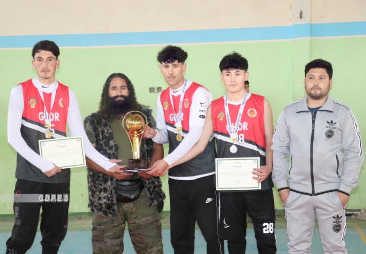 غور؛ رقابت های بسکتبال با اشتراک شش تیم در مرکز پایان یافت