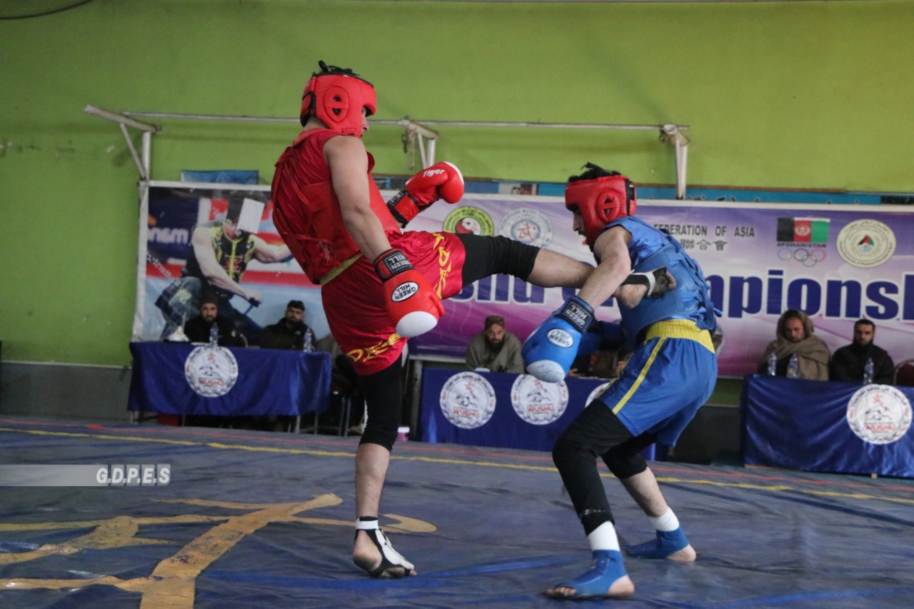 کابل کې د ملي لوبډلې ۱۸ ورزشکارانو ترمنځ د ووشو دوستانه سیالۍ پيل شوې