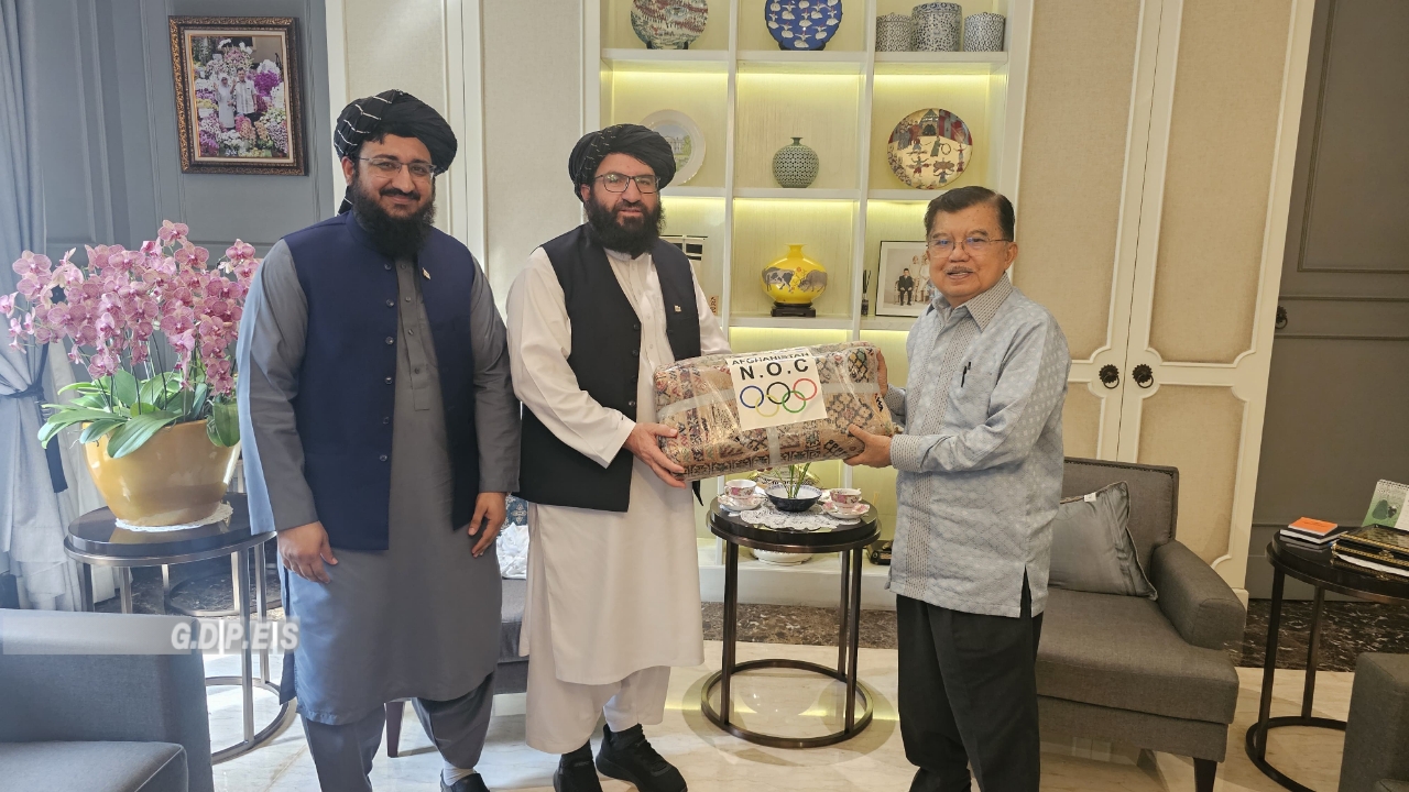 دیدار مولوی احمدالله وثیق رییس عمومی اداره ورزش کشور با رییس هلال احمر و شورای مساجد اندونیزیا