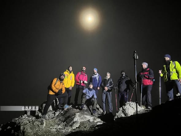 تیم ده نفری کوهنوردان ولایت هرات در سلسله کوه های خواجه ملاکوهی صعود نمودند