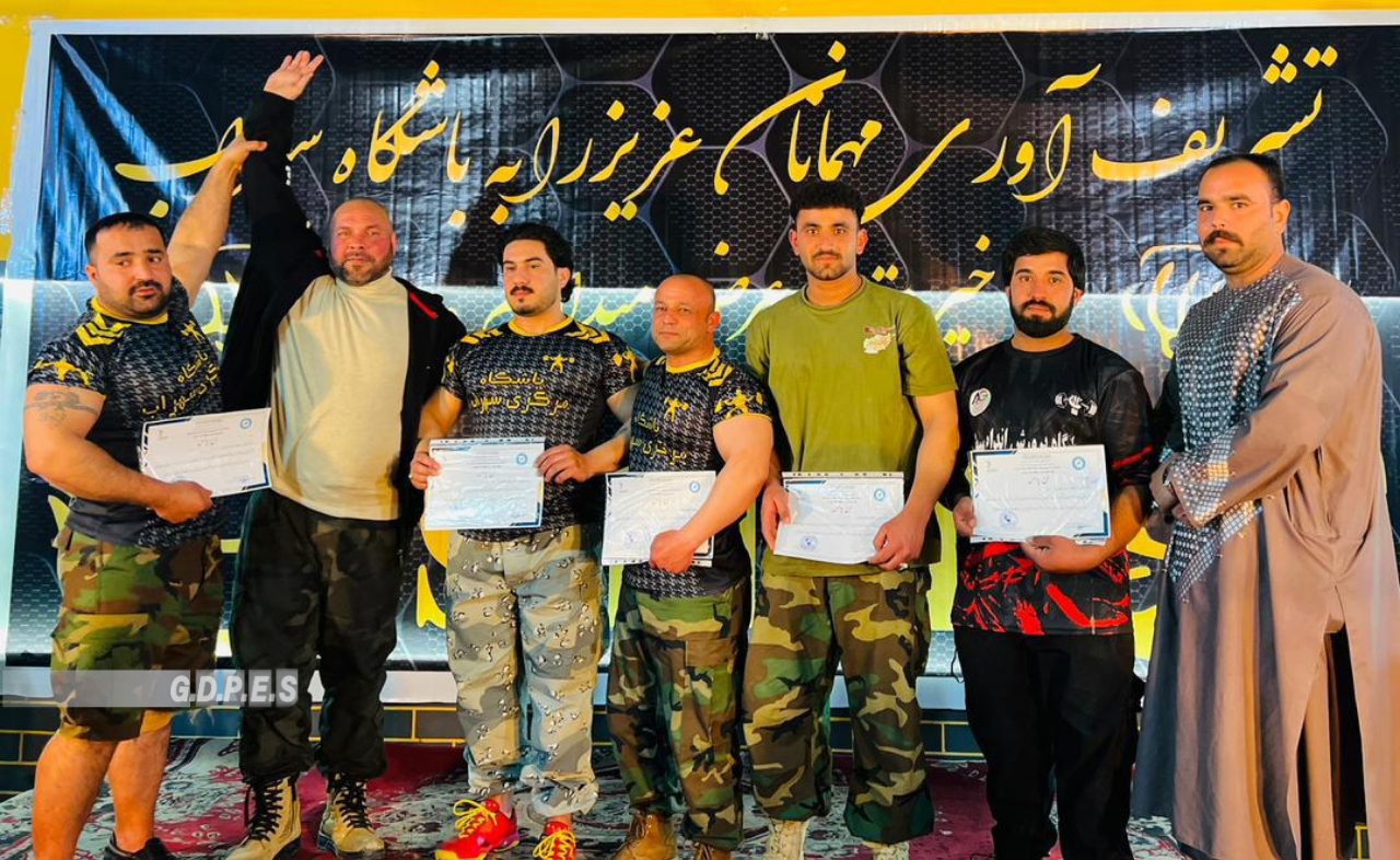 مسابقات پرورش اندام میان چهل ورزشکار در مرکز ولایت هرات برگزار گردید