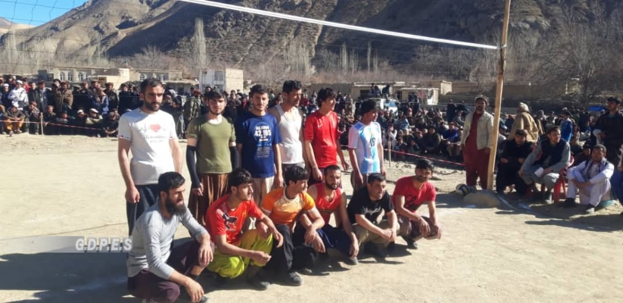 مسابقات والیبال میان ۱۸ تیم در ولسوالی جلگه ولایت بغلان به پایان رسید