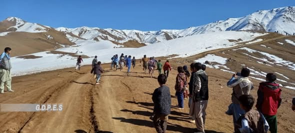 دایکندی؛ رقابت های اتلتیک میان ۱۸ ورزشکار در ولسوالی گیتی برگزار شد