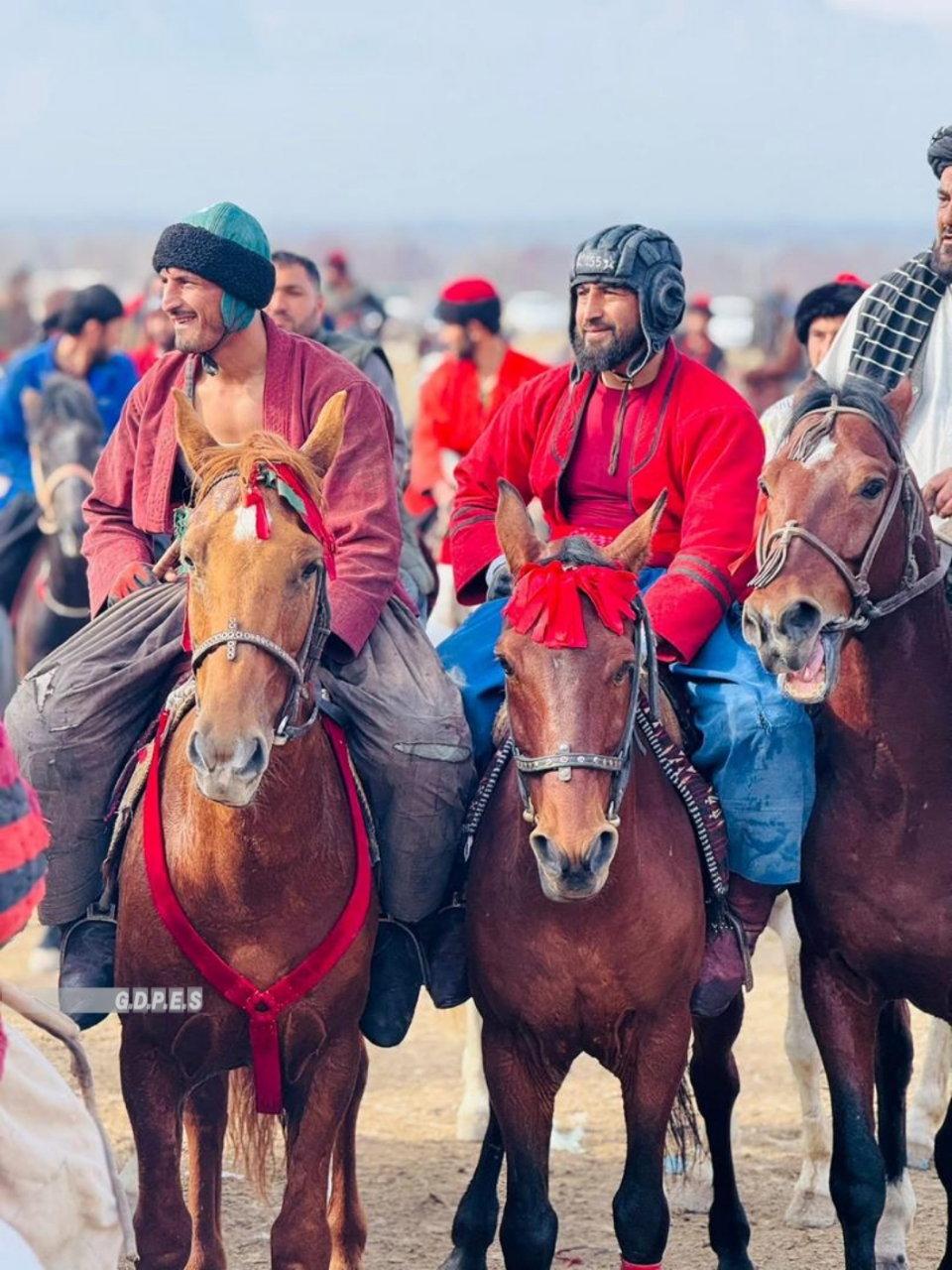 بغلان؛ رقابت های بزکشی با اشتراک ۷۰ چاپنداز در ولسوالی دند غوری پایان یافت