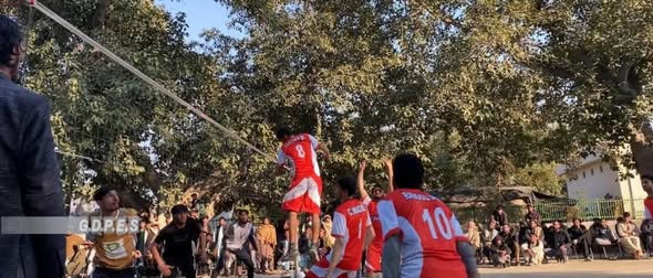 ننګرهار؛ مرکز جلال آباد ښار کې د پنځو ولایتونو ترمنځ د والیبال سیالۍ پیل شوې