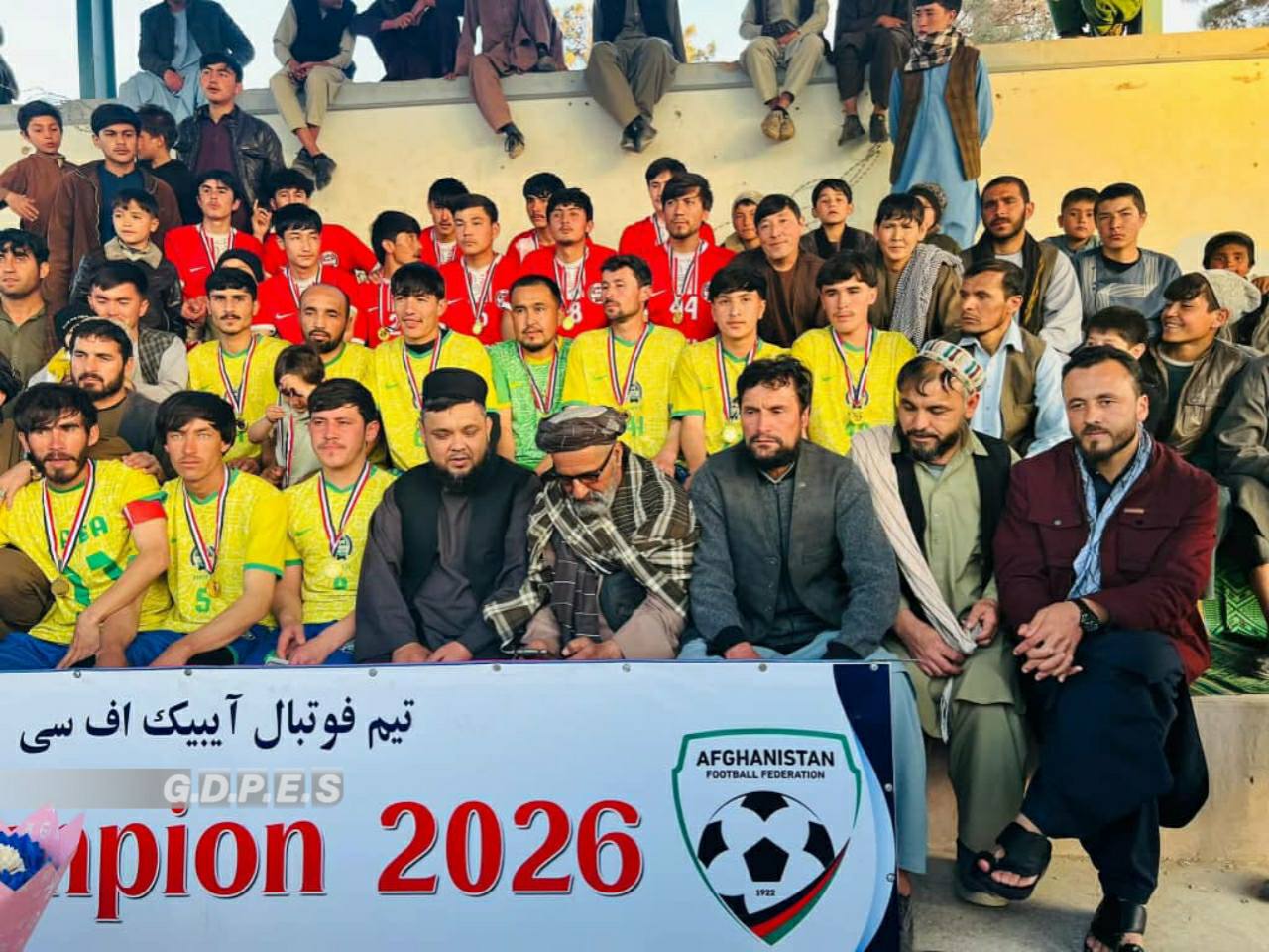 ایبک اف سی قهرمان لیگ دسته الف فوتبال ولایت سمنگان شد