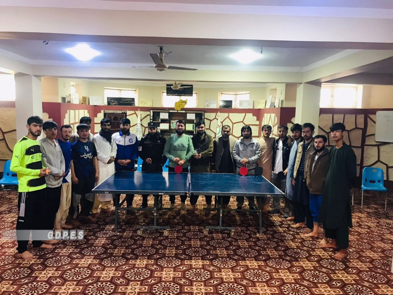 اولین دور مسابقات پنگ پانگ میان پانزده ورزشکار در ولایت بغلان برگزار گردید