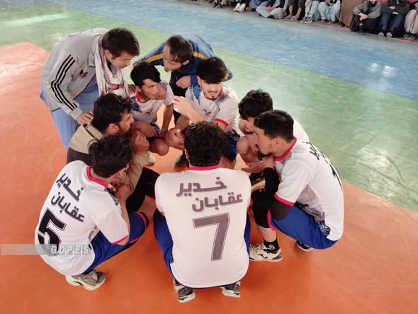 مسابقات والیبال میان هشت تیم در مرکز ولایت دایکندی پایان یافت