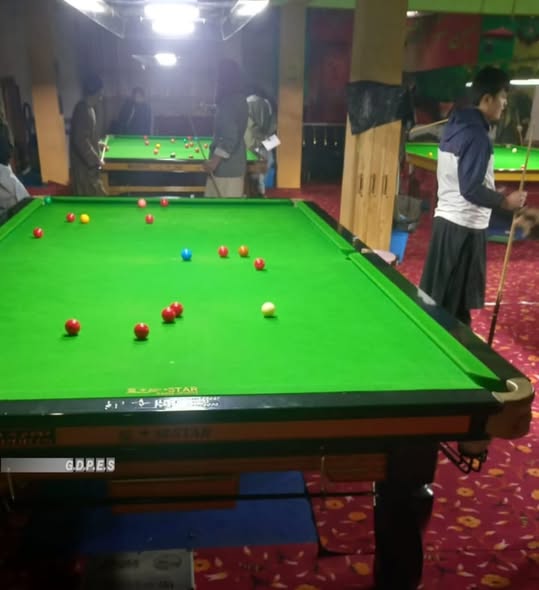 مسابقات دوستانه سنوکر میان ۴۲ بازیکن در مرکز ولایت غزنی آغاز گردید