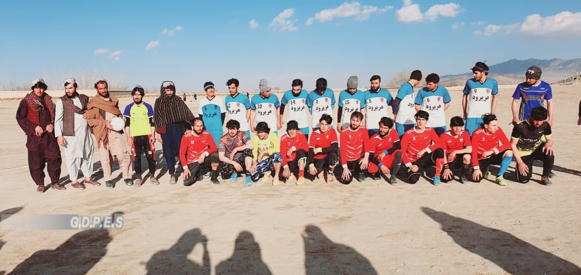 زابل؛ رقابت‌های فوتبال میان چهار تیم در ولسوالی شاجوی به پایان رسید