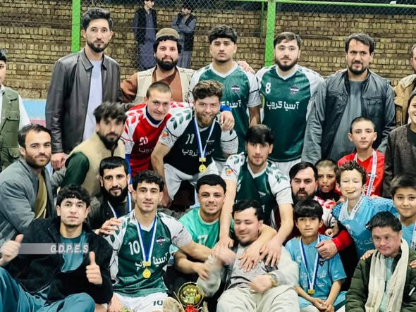 کندز؛ رقابت‌های فوتسال با اشتراک ۱۰ تیم در ولسوالی امام صاحب پایان یافت