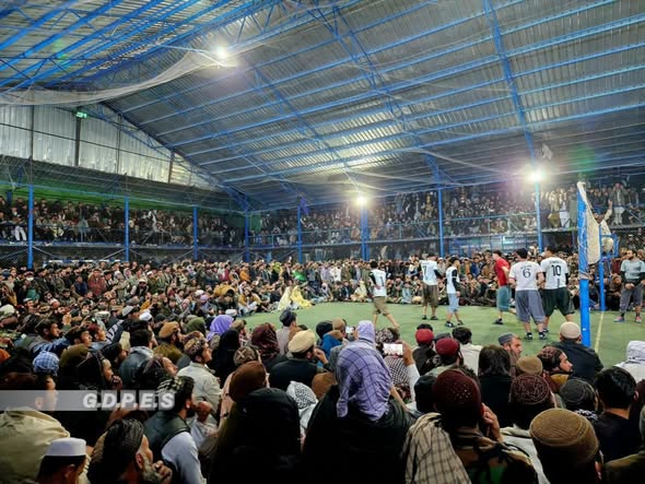 پایان رقابتهای والیبال در ولسوالی نهرین ولایت بغلان