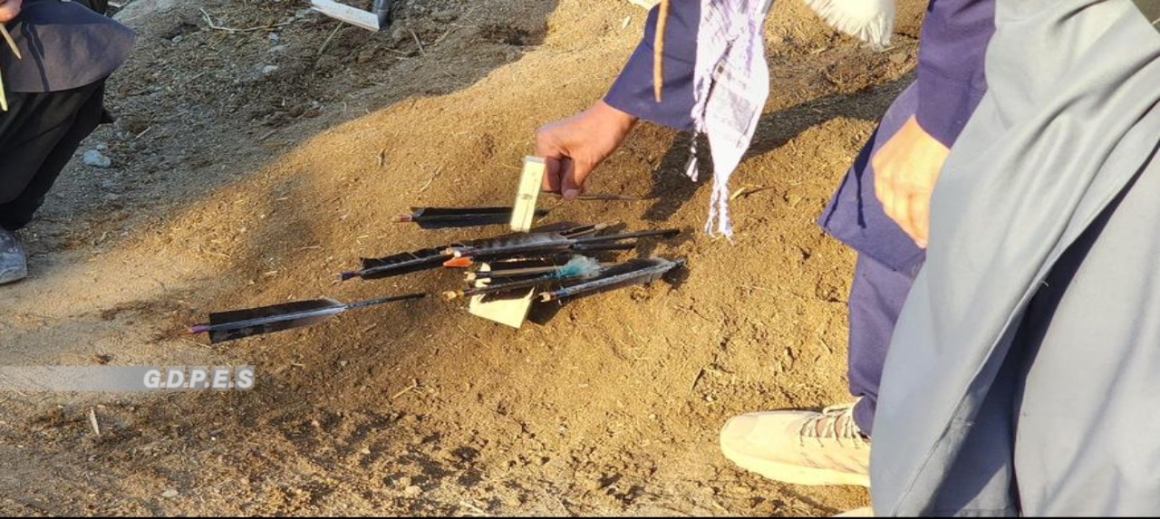 میدان وردک؛ رقابت‌های نشان‌زنی با تیر و کمان میان ۵۰ نشان‌زن در ولسوالی چک برگزار شد