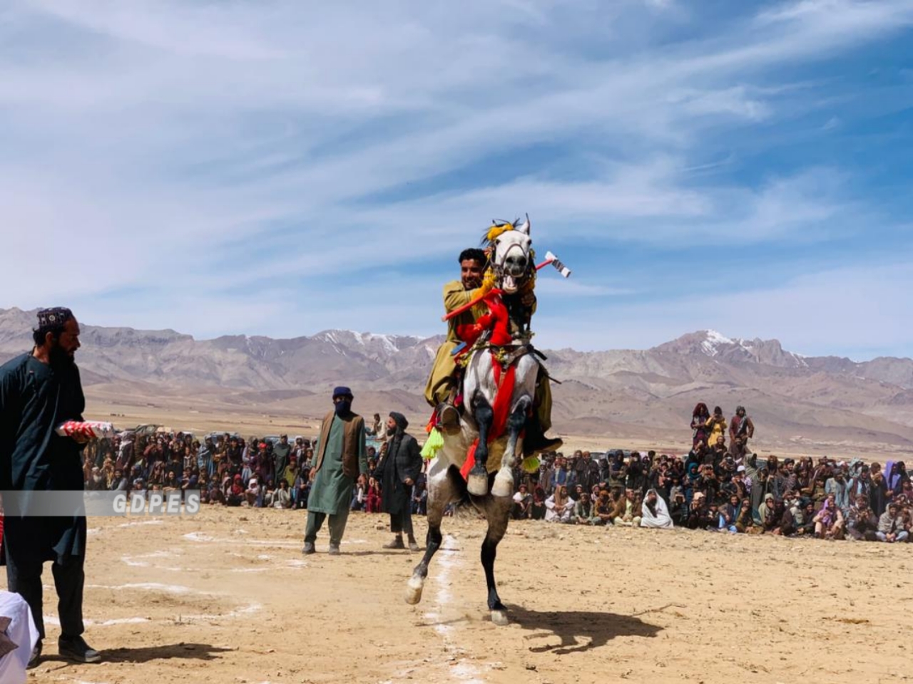 ميدان وردگ؛ جغتو ولسوالۍ کې د نيزه وهنې سیالۍ وشوې