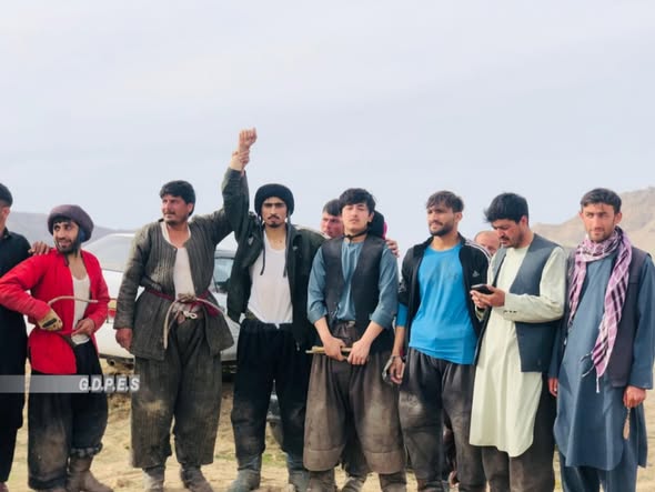 بلخ؛ مارمل ولسوالۍ کې د ۵۰ چاپندازانو ترمنځ د وزلوبې سيالۍ وشوې