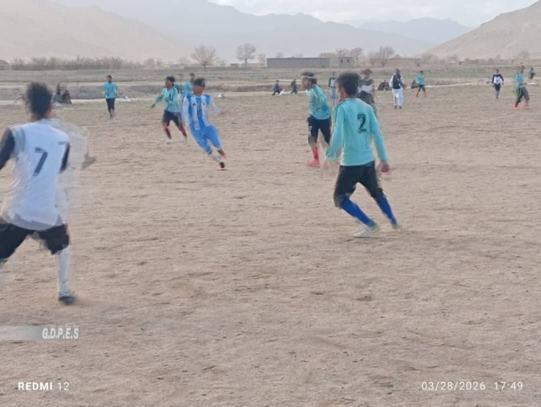 غزنی؛ رقابت‌های لیگ برتر فوتبال با اشتراک ۱۰ تیم در ولسوالی گیلان آغاز شد