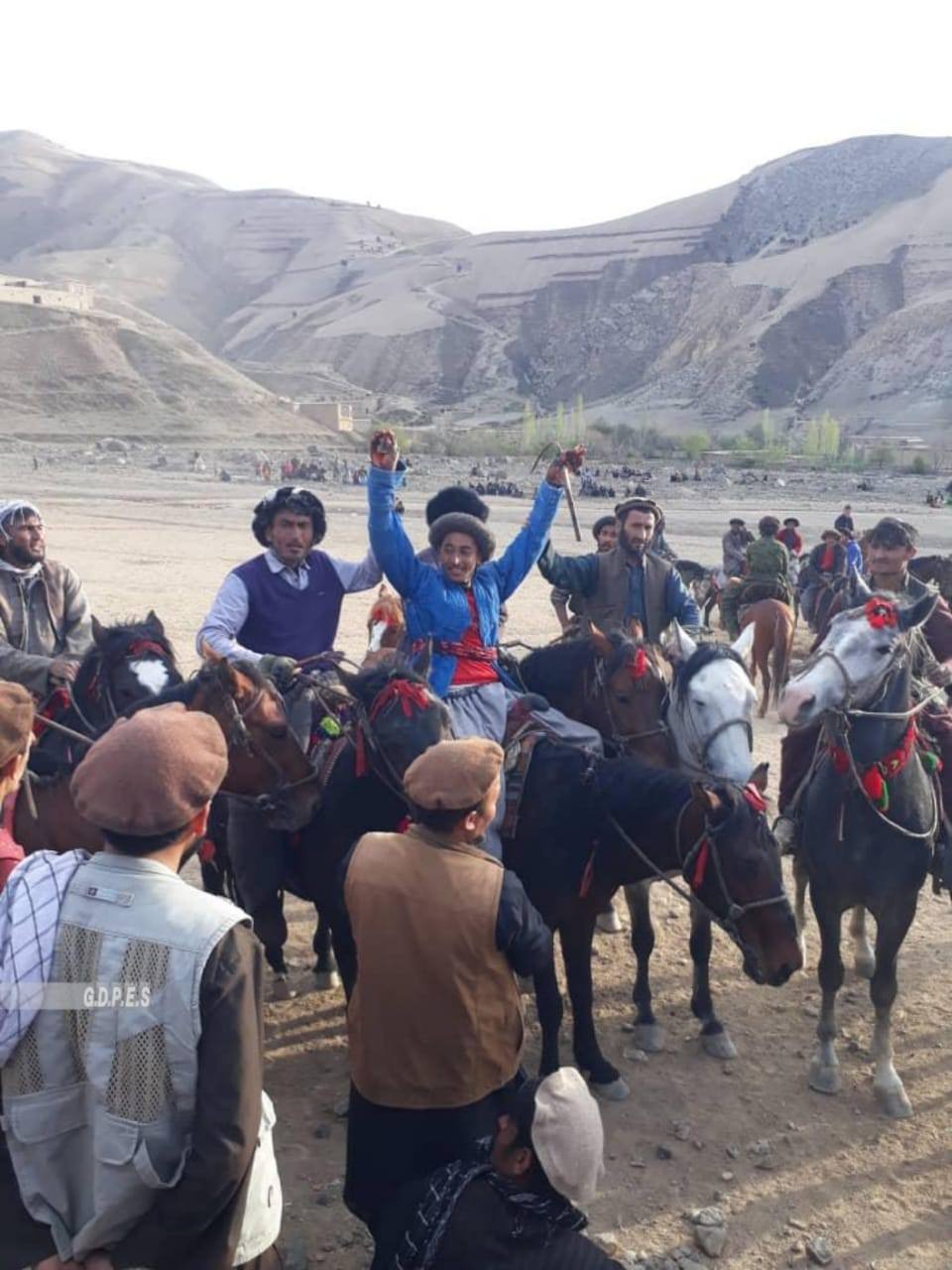 بغلان؛ رقابت های بزکشی با اشتراک ۳۰ تن در ولسوالی جلگه برگزار شد