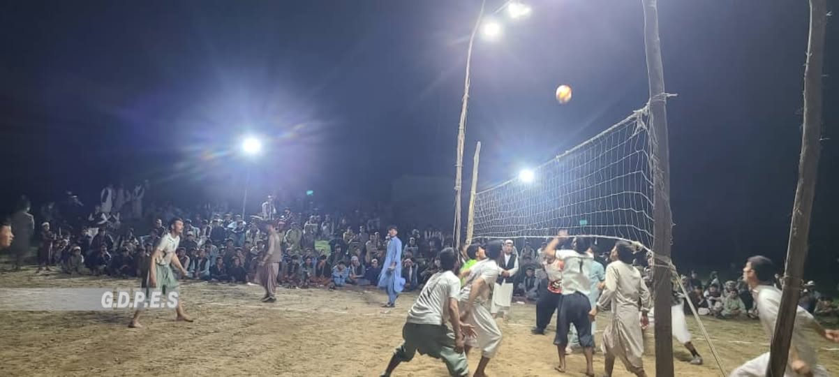 کندز؛ قلعه زال ولسوالۍ کې د درېيو ولايتونو ترمنځ د واليبال سيالۍ وشوې